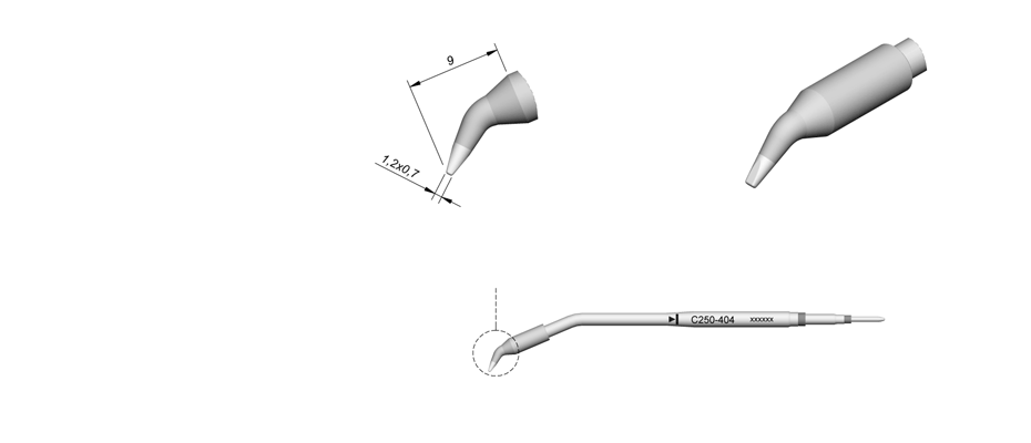 C250404 - Cartridge for AL250 iron